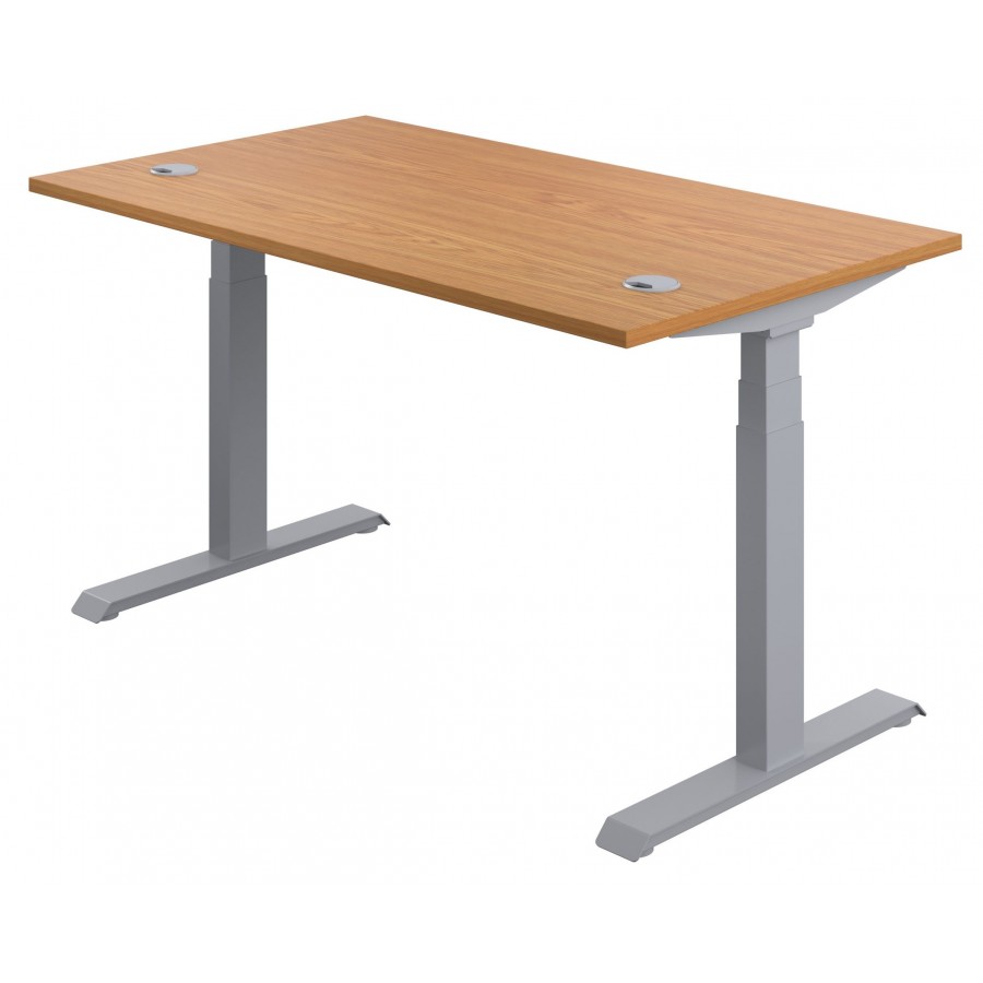 Olton Height Adjustable Straight Office Desk